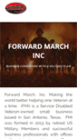 Mobile Screenshot of forwardmarchinc.com